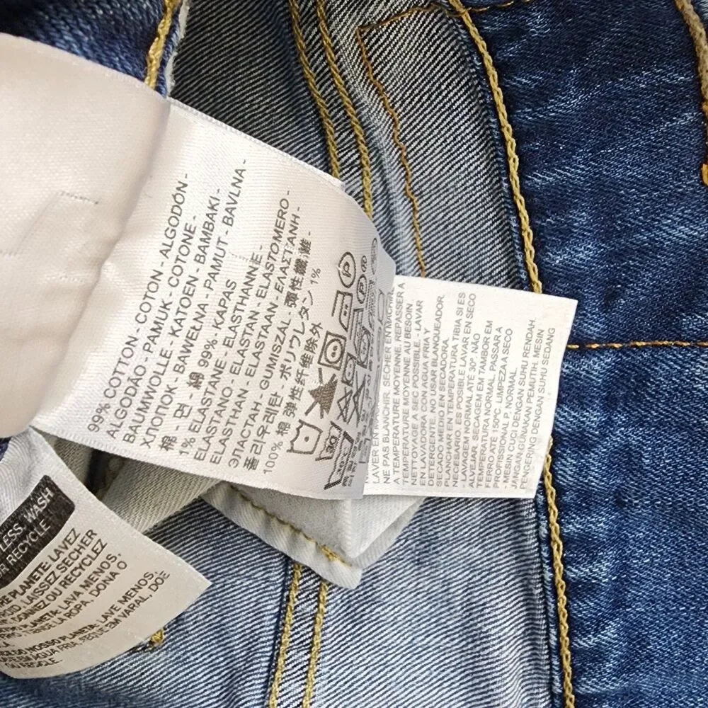 Levis 541 Jeans Mens 34x34 Straight Leg Denim Blue Work Farm Rodeo Comfort Denim